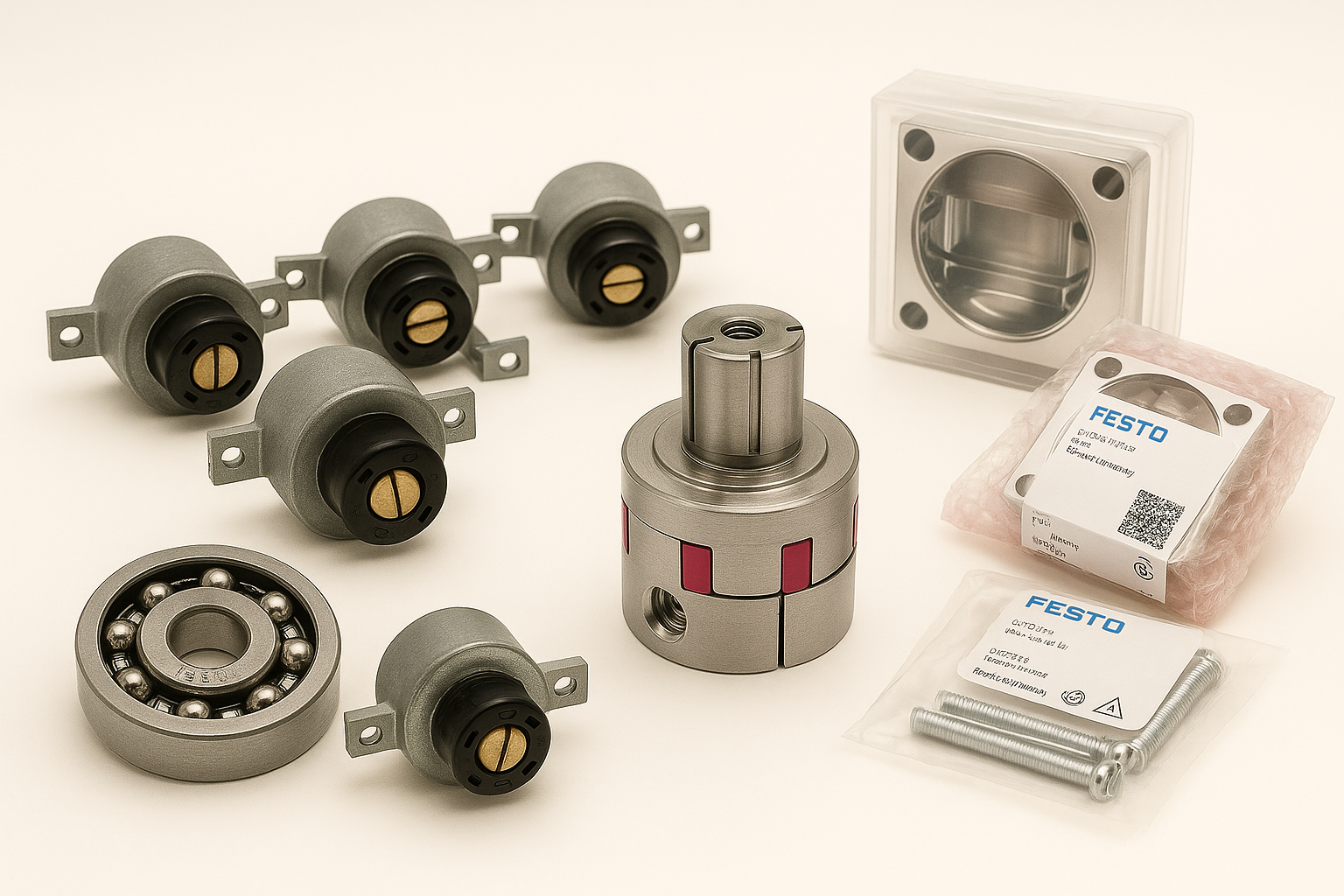 Bearings, Couplings & Mechanical Assembly Parts