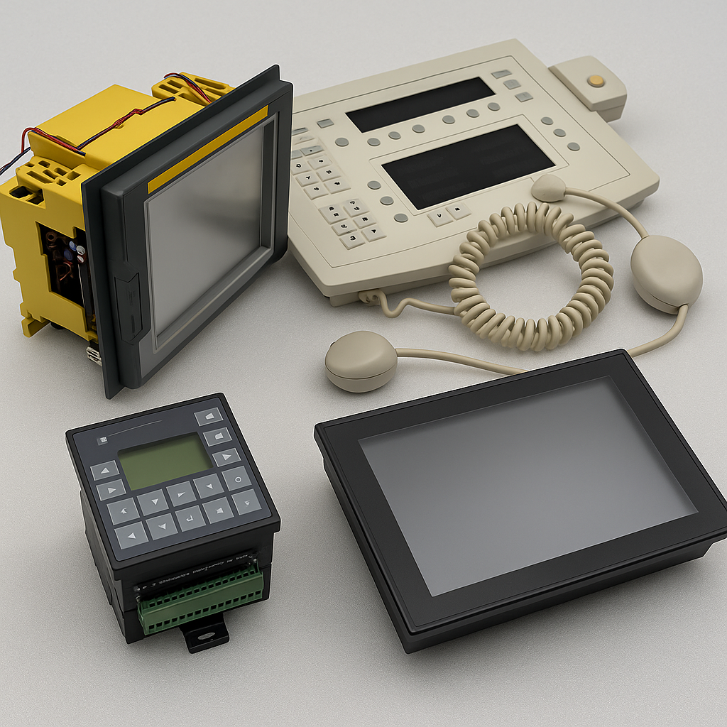 PLC Operator Panels & HMI Displays