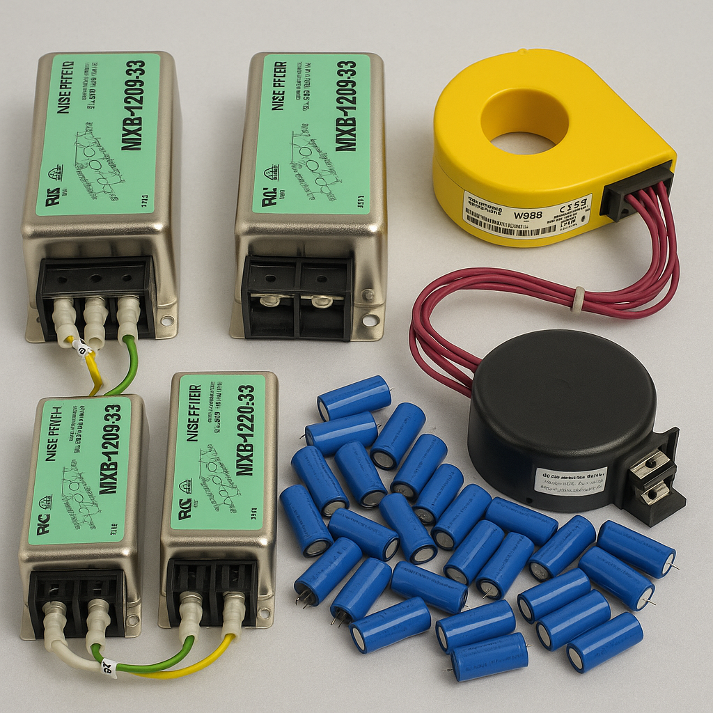 Power Filters, Capacitors & EMI Components