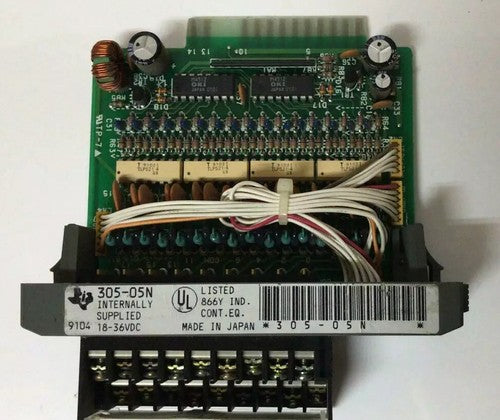 TEXAS INSTRUMENTS PLC 305-05N Input Module, 24VDC Source, 16P INPUT 24VDC