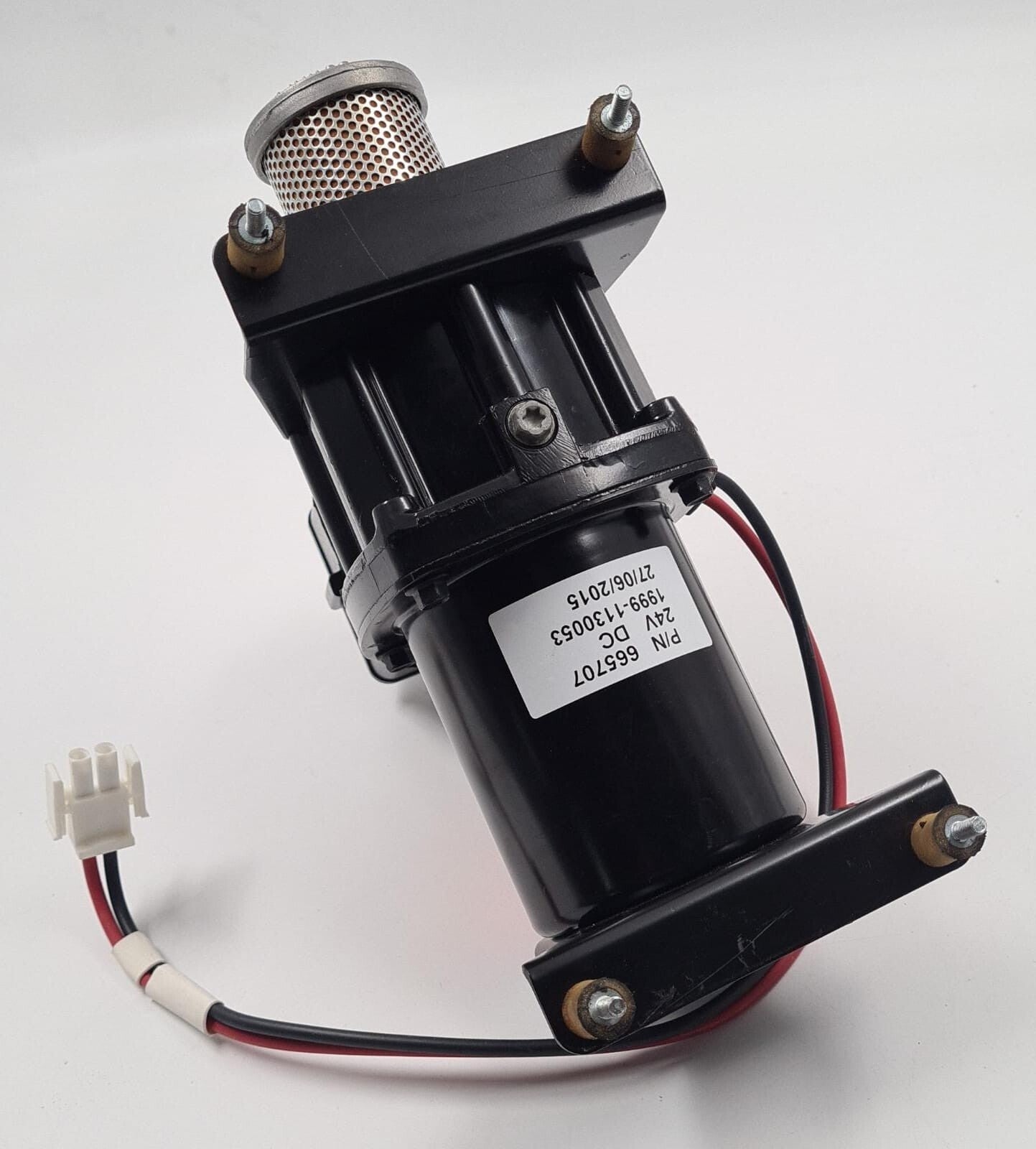 THOMAS 319ADC50/24-007 VACUUM PUMP 1999-1130053 665707 W/ ATOMUFFLER 44AW56 01