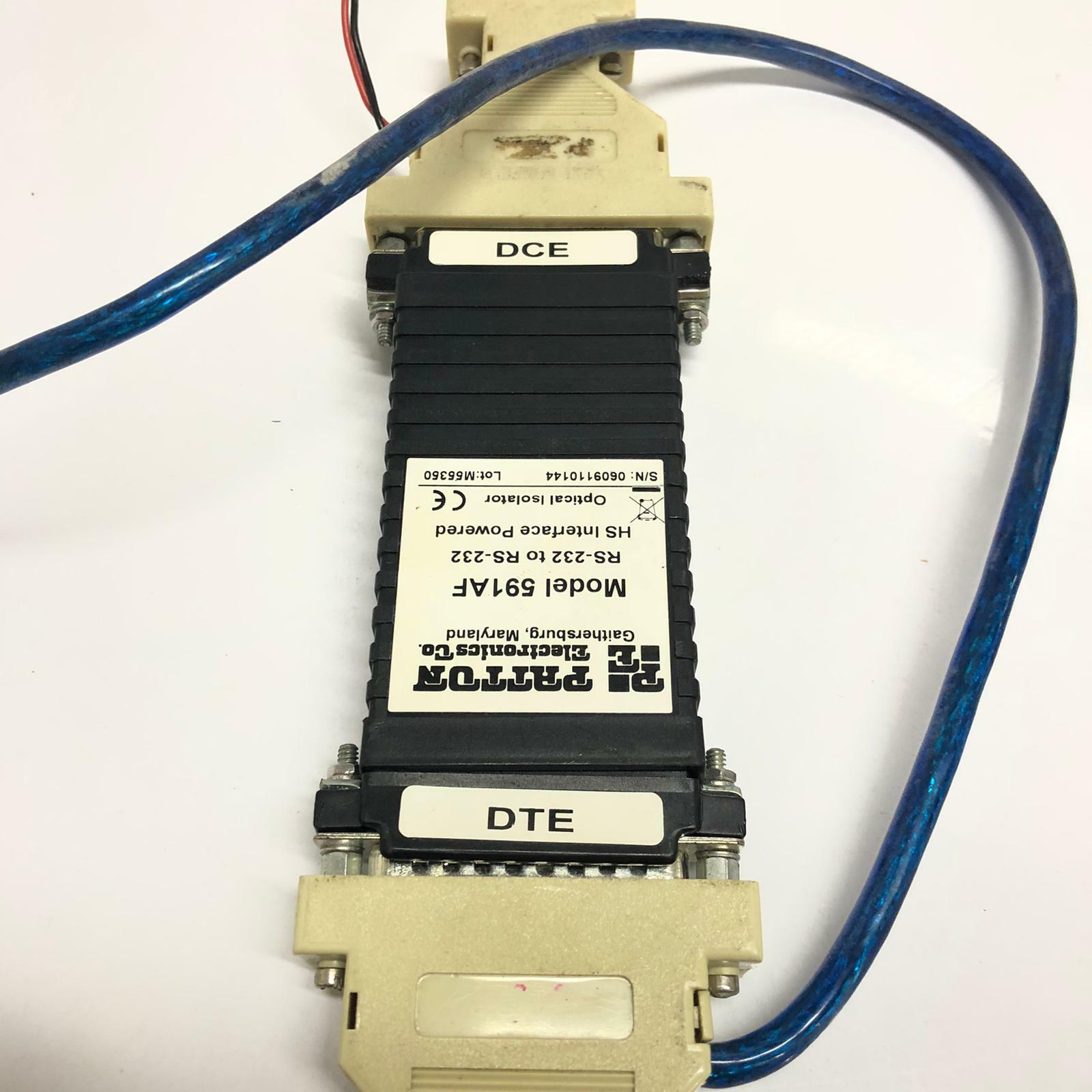 Patton 591AF - RS-232 to RS-232 HS Interface Powered Optical & accassories