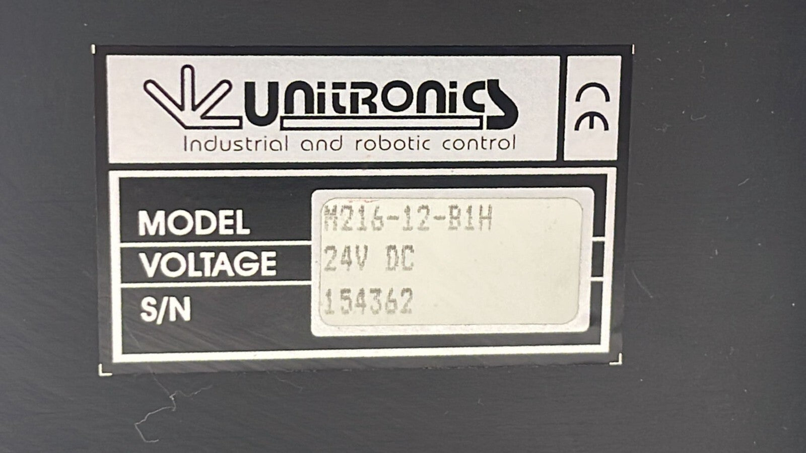 Unitronics M-216 Integrated PLC & Operating Pael M216-12-B1H **AS IS