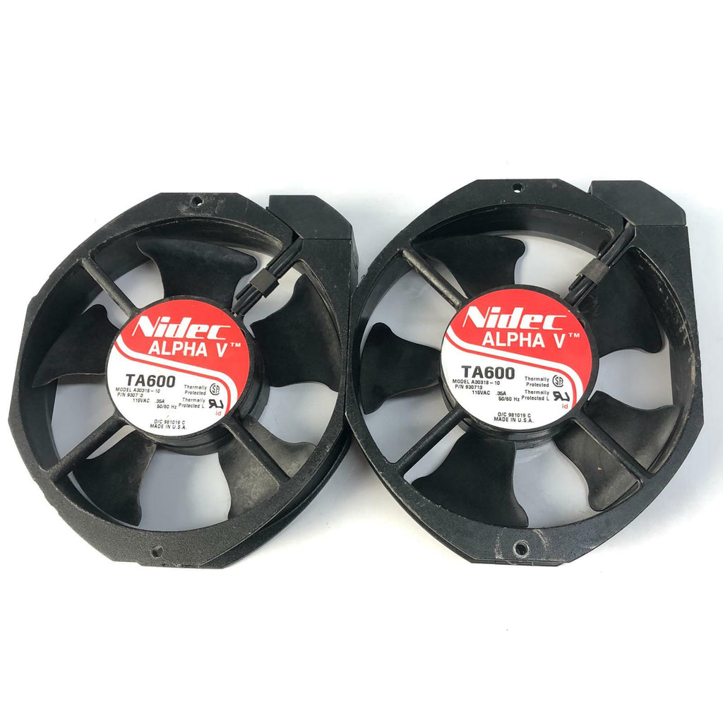 2 PCS* NIDEC TA600 A30318-10 Aluminum frame AC fan AC115V 0.35A 40W 172*172*38mm
