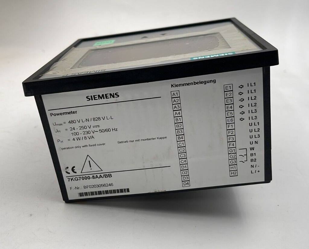 NEW - Siemens SIMEAS P 7KG7000-8AA/BB Power Meter