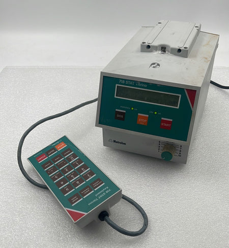 Metrohm 718 STAT Titrino with external keyboard