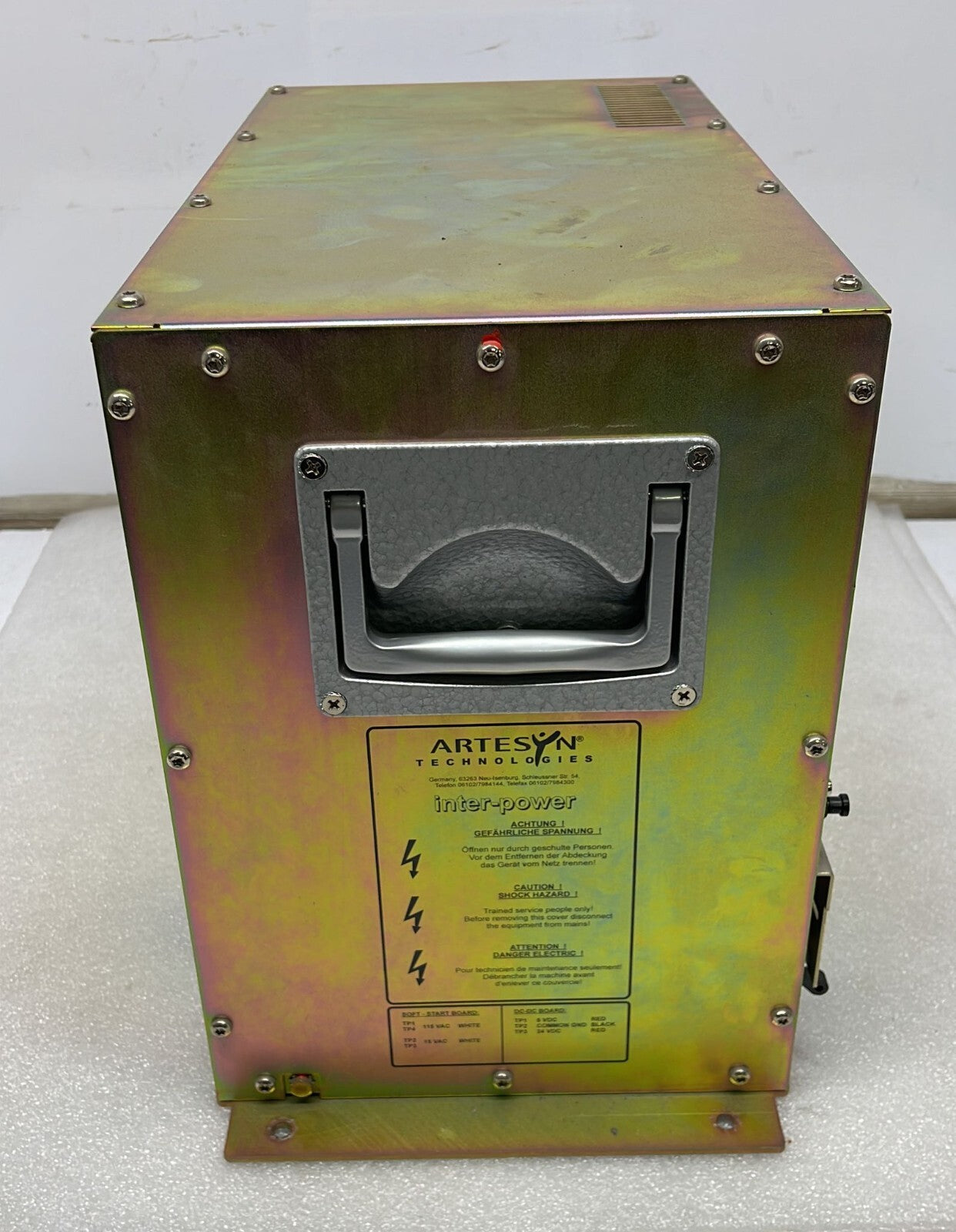 Artesyn Inter Power KAG-SAHA 96.0000.74 KAG/Sa-Ha No. 353663/J&J Sample Handler