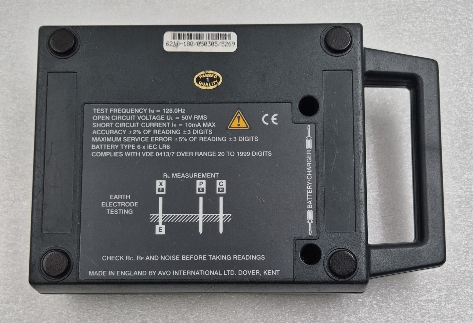 AVO MEGGER DET62D Earth Tester Digital Ground