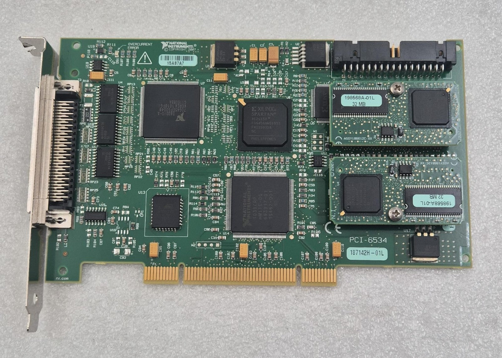 NEW - NATIONAL INSTRUMENTS NI DAQ PCI-6534 187142H-01L Multifunction I/O Card