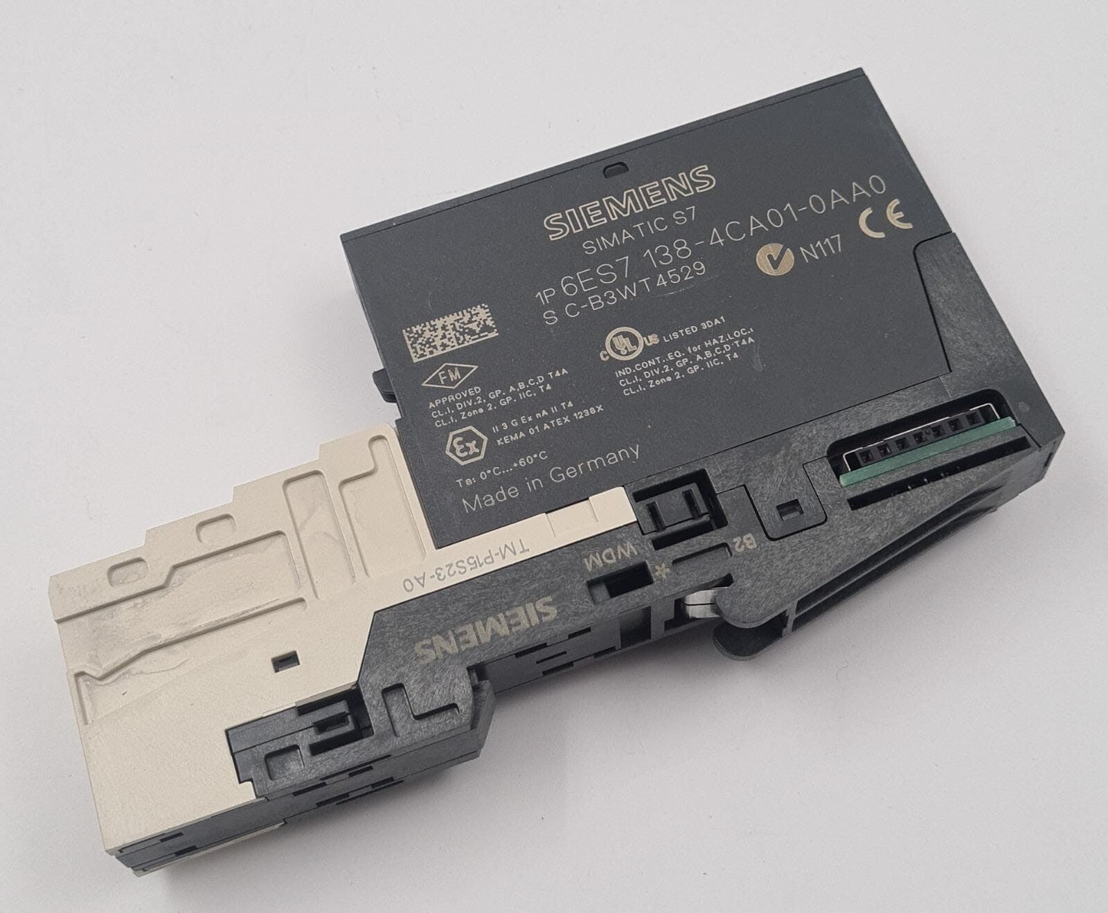 SIEMENS 6ES7 193-4CD20-0AA0 Terminal Module WDM TM-P15S23-A0 & 138-4CA01-0AA0