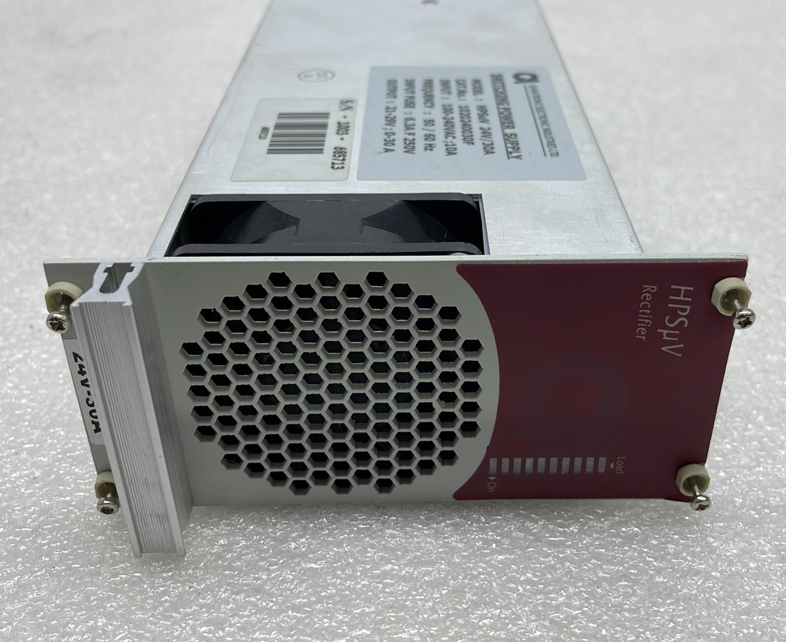 GAMATRONIC HPSuV Rectifier 1020240030F Switching Power Supply 24V 30A