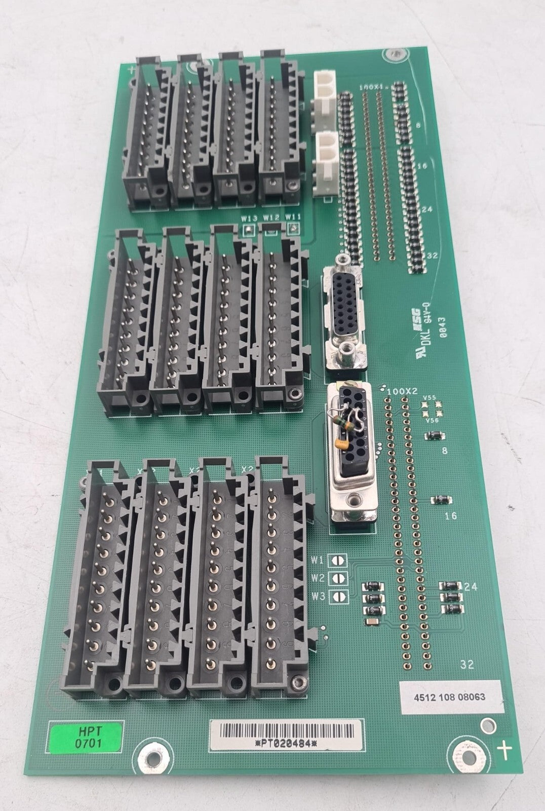 Philips Easy Diagnost R/F Room RAD Back Panel Digital Board 4512 108 08063 PCB