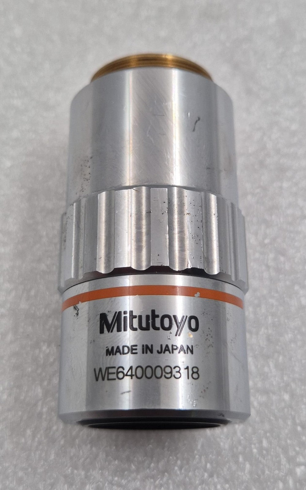 Mitutoyo M Plan Apo 7.5X/0.21 ∞/0 f=200 Microscope Objective Lens