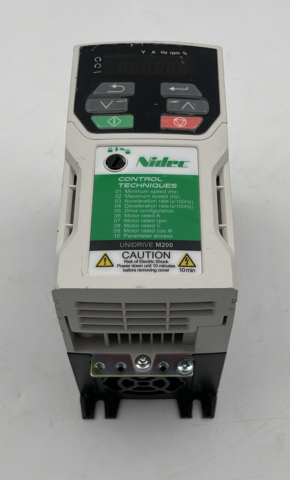Emerson Nidec Control Techniques Undrive M200-012-00017 A 0.25Kw 240V