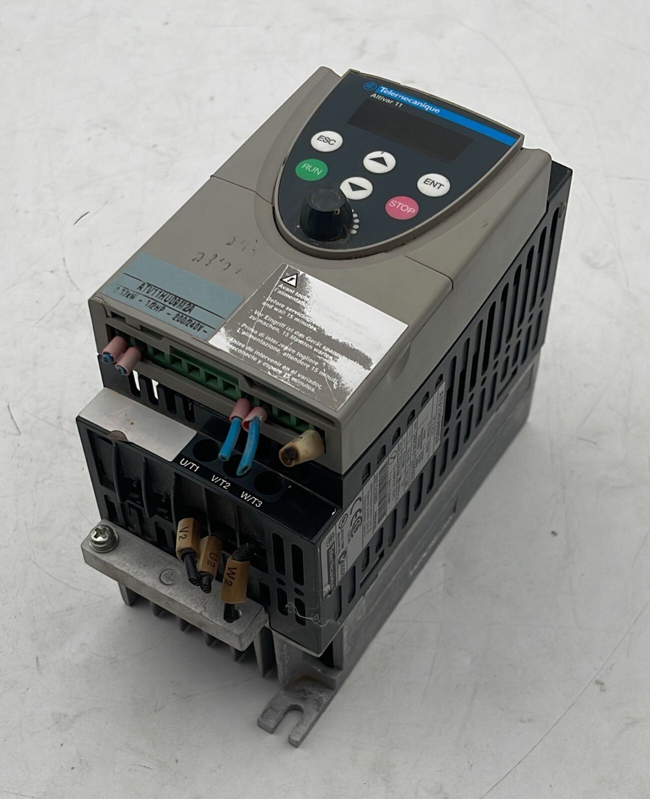 Telemecanique ATV11HU09M2A Inverter Drive 0.37kW 1/2HP