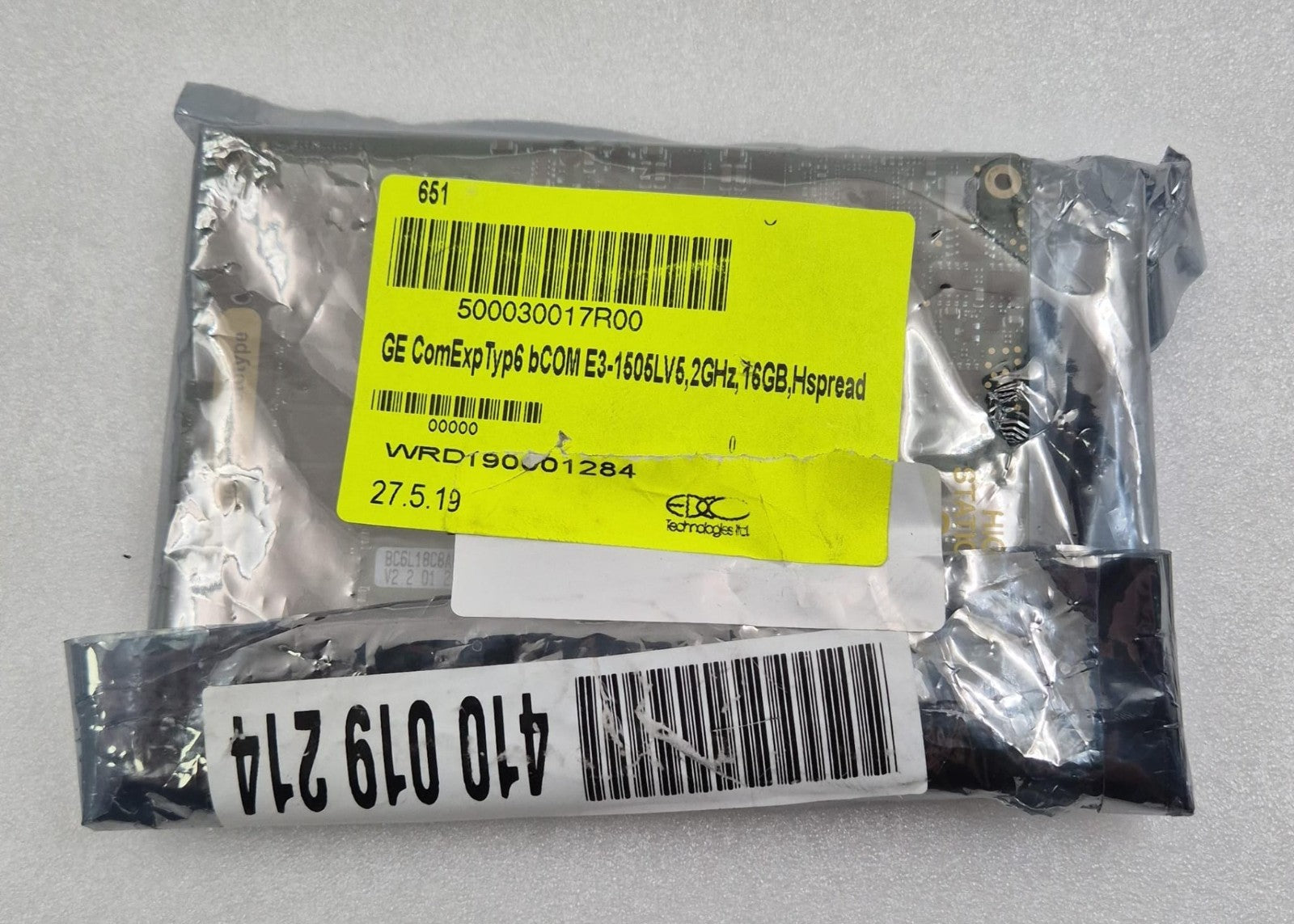 GE Intelligent Platforms bC6L18 V2.x-B Industrial Control Motherboard