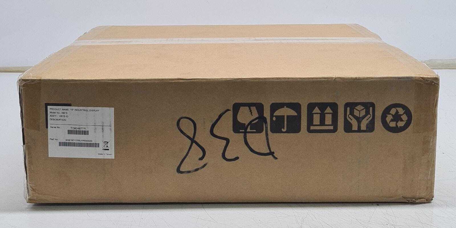 NEW - TAIWAN VIDEO SYSTEM 15" INDUSTRIAL DISPLAY KB15 KB10-ID KB TFT LCD Monitor