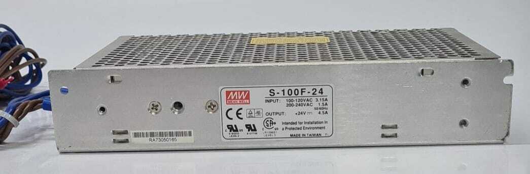 MW Mean Well S-100F-24 Switching Power Supply Input 100-240V