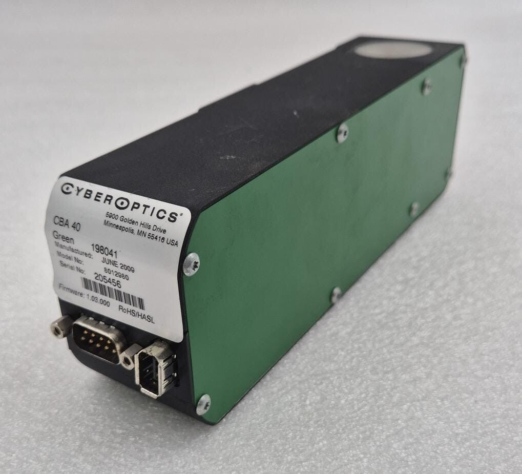 CyberOptics CBA 40 Green 198041 8012980 Firewire Camera - FOR PARTS