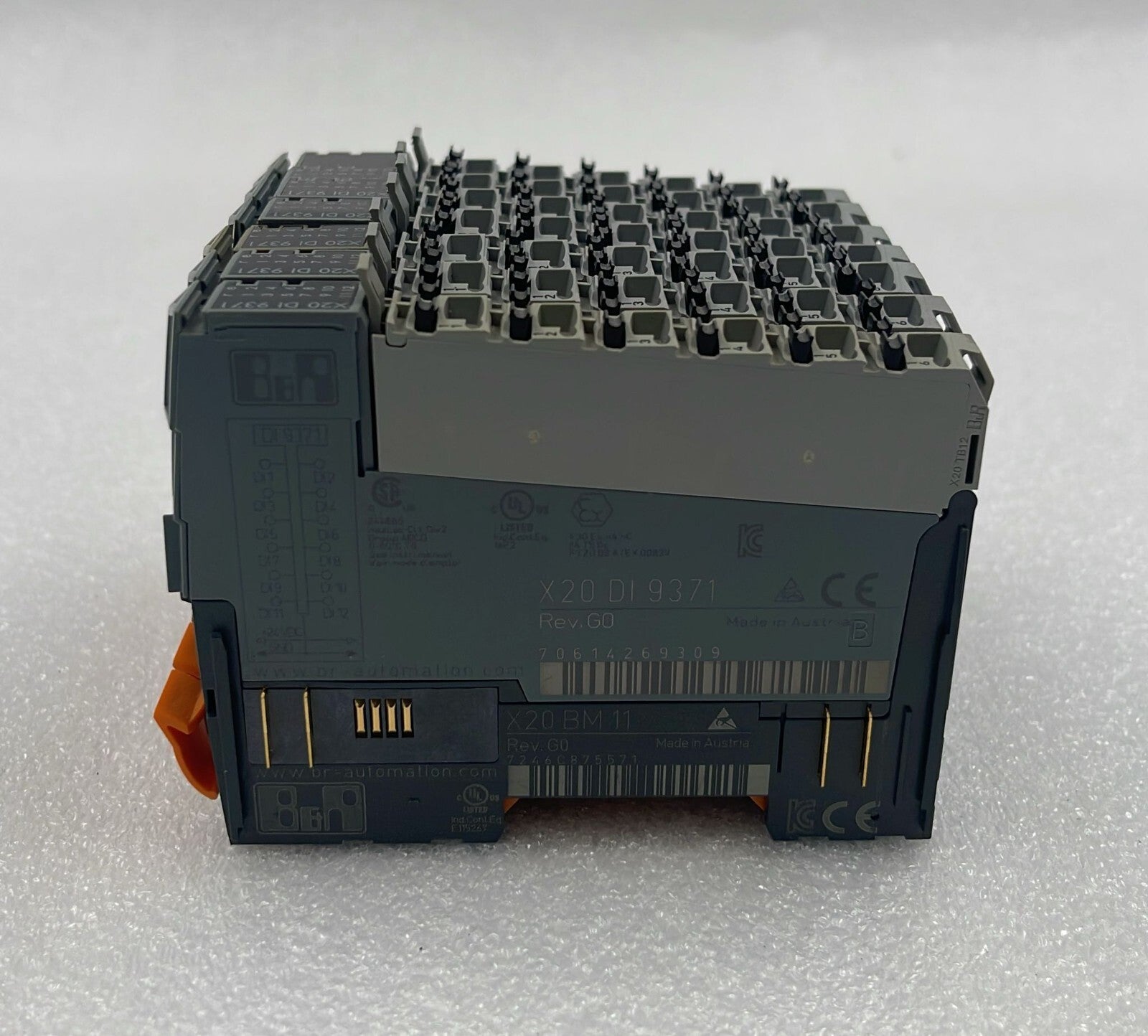 [LOT 7 PCS] B&R Automation X20 DI 9371 Digital Control Module W/ X20 BM 11