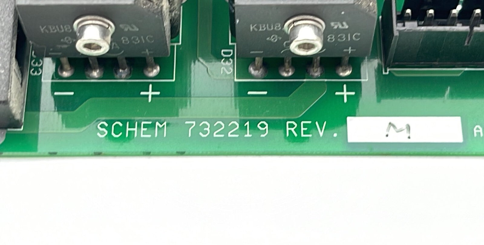 INDICO X-Ray CPI Auxiliary Board PWB 732221 SCHEM 732219 PWB 732220