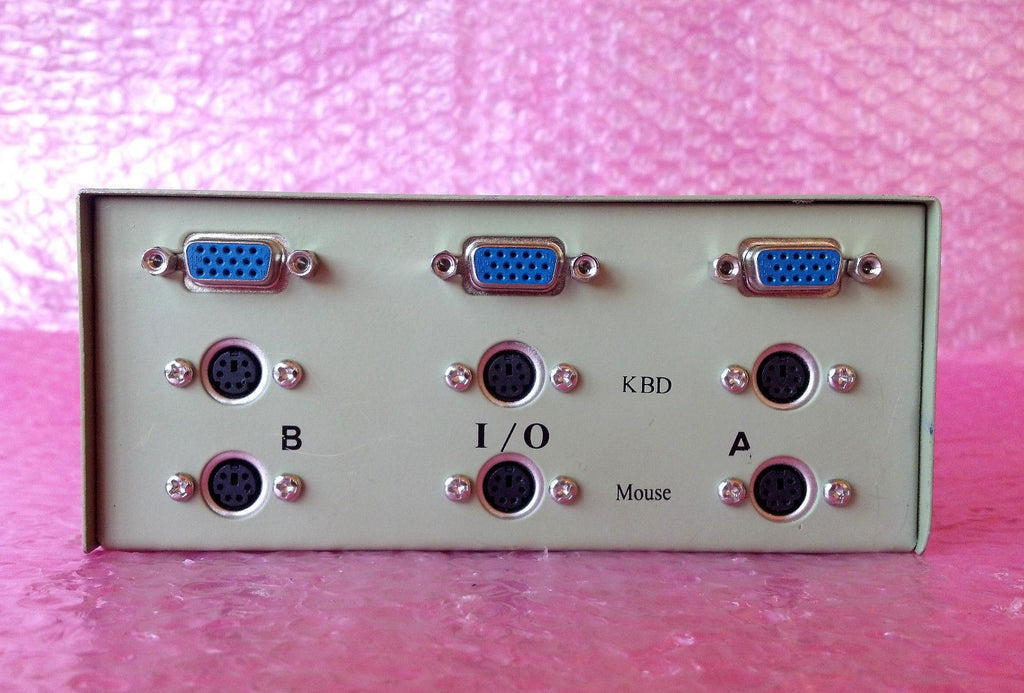 Manual 2 Way A b Data Transfer Switch Box For Lpt Parallel Db 25 Ports Or Serial