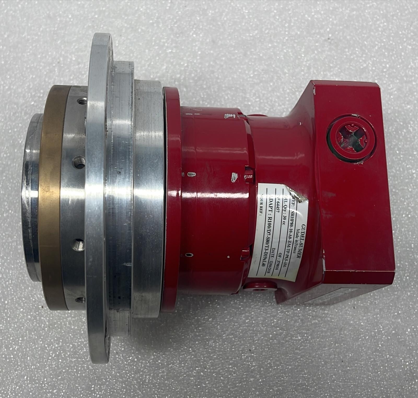 GUDEL SUMER 64457 Gear Unit NRHP80