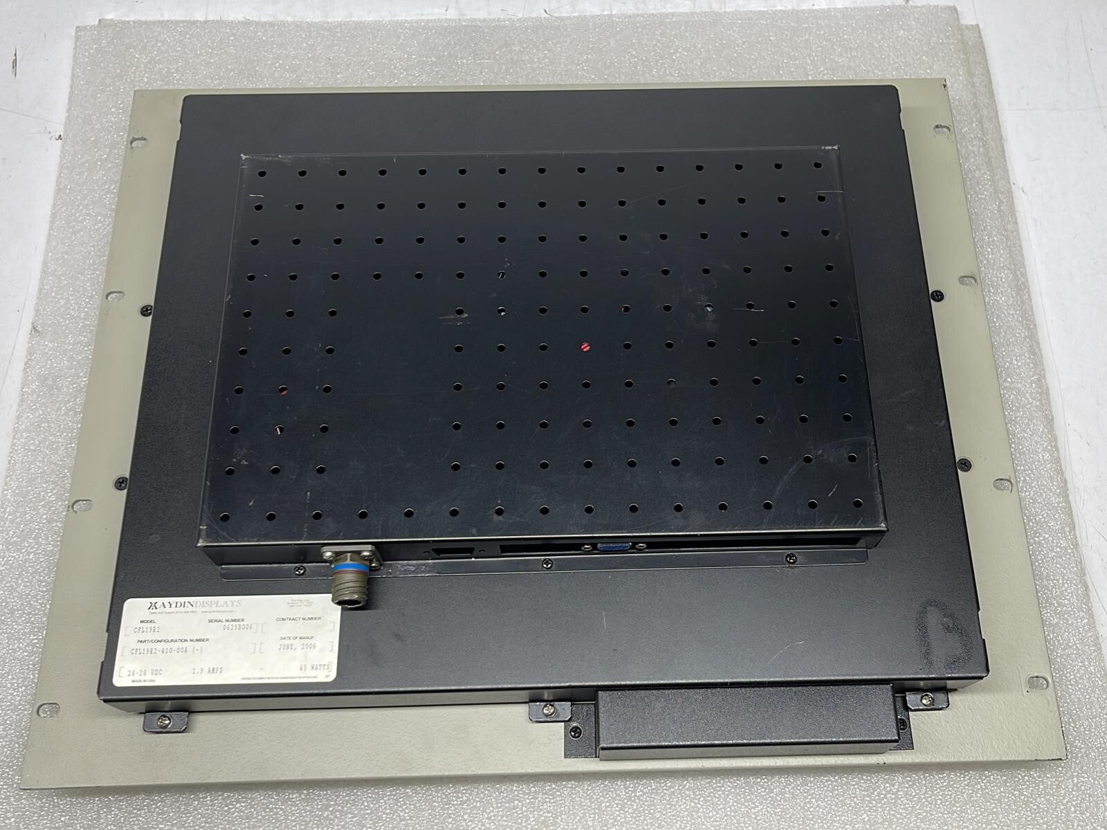 NEW - AYDIN DISPLAYS CFL19R2 Industrial Screen 19" Rugged Display
