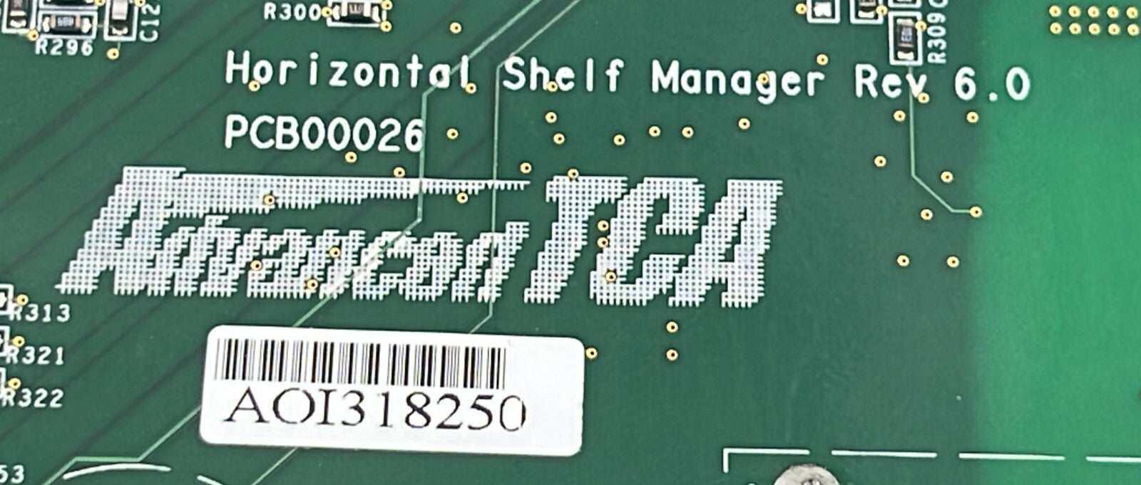 Advanced TCA BRD00054 Horizontal Shelf Manager PCB00026