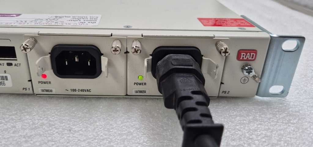 RAD ETX-220A 5601900000 ETX-220A_CELLCOM/DCR/4XFP/SYE/BSK 10G Ethernet Carrier