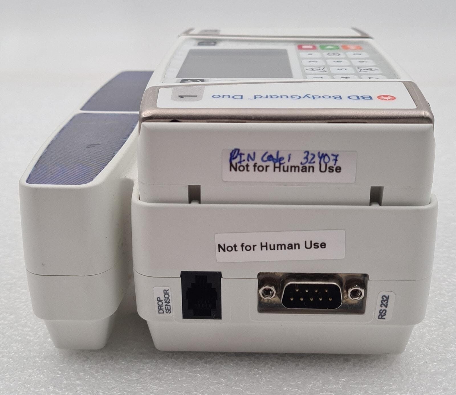 CME Caesarea BD BodyGuard Duo 2-Channel Vet Infusion PUMP 999-903BEN W/ Charger