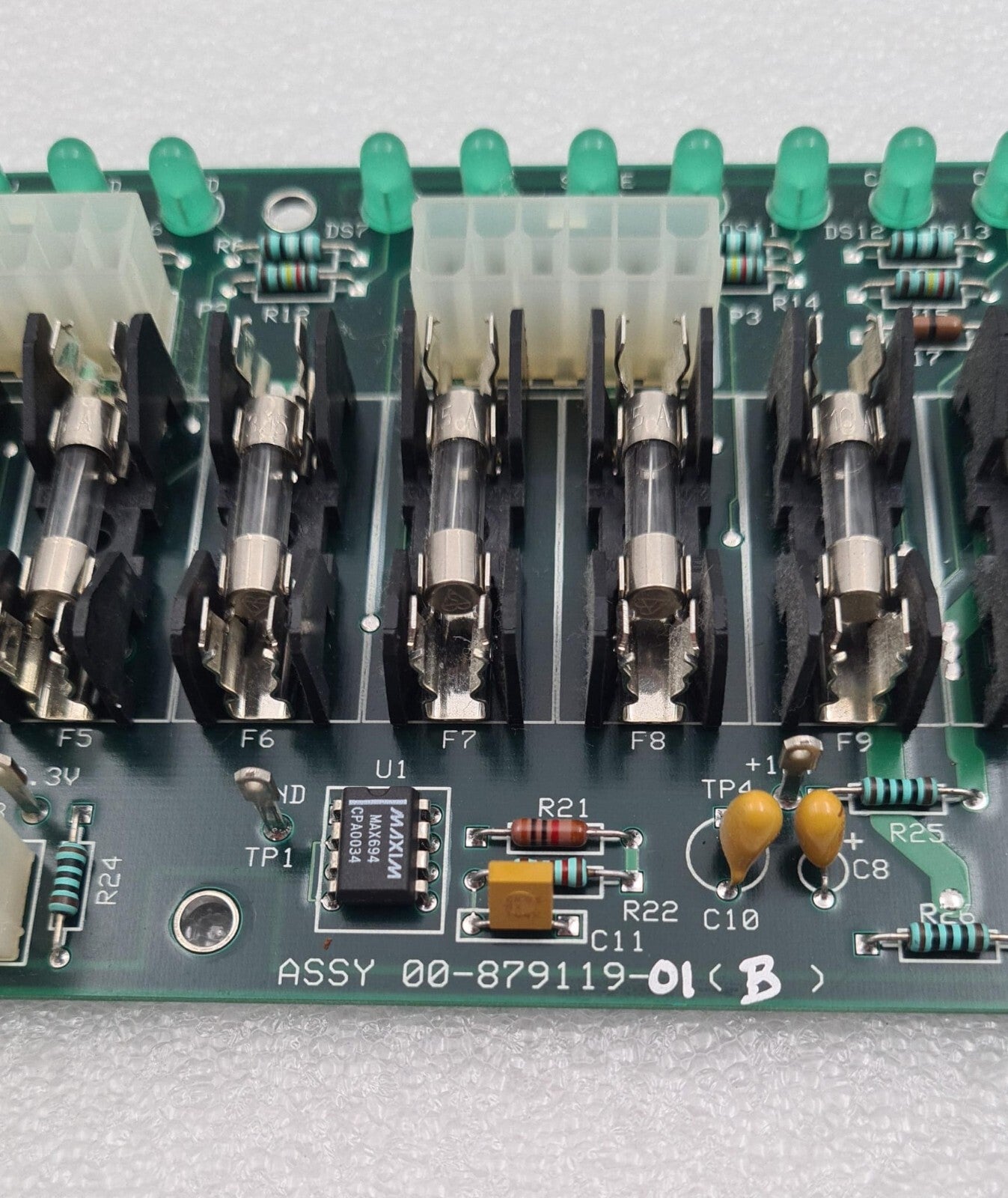 GE OEC DC DISTRIBUTION ASSY 00-879119-01 (B) Board for 9800 Workstation