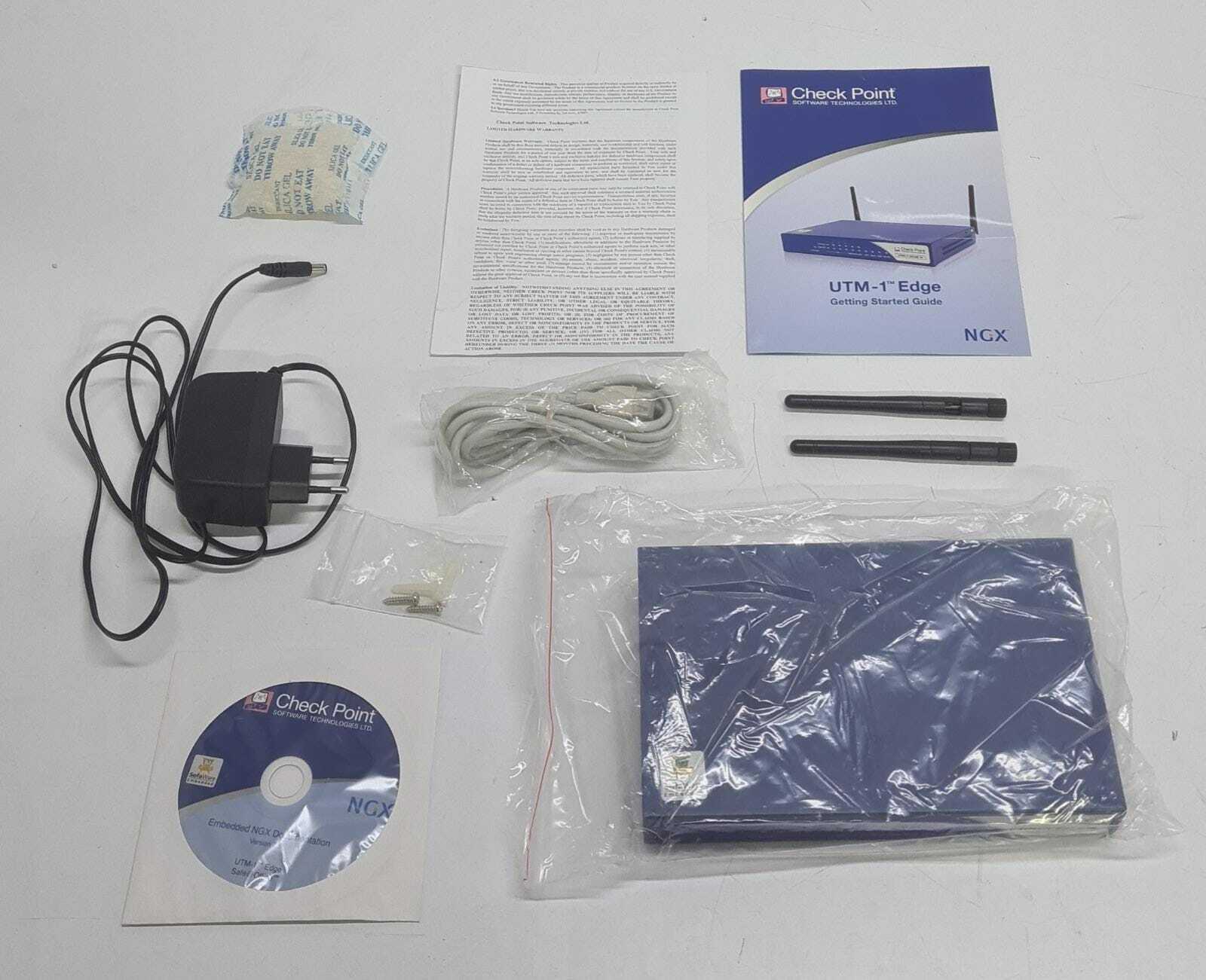 CheckPoint UTM-1 EDGE W SBXW-166LHGE-6 Internet Security Appliance - Full Set