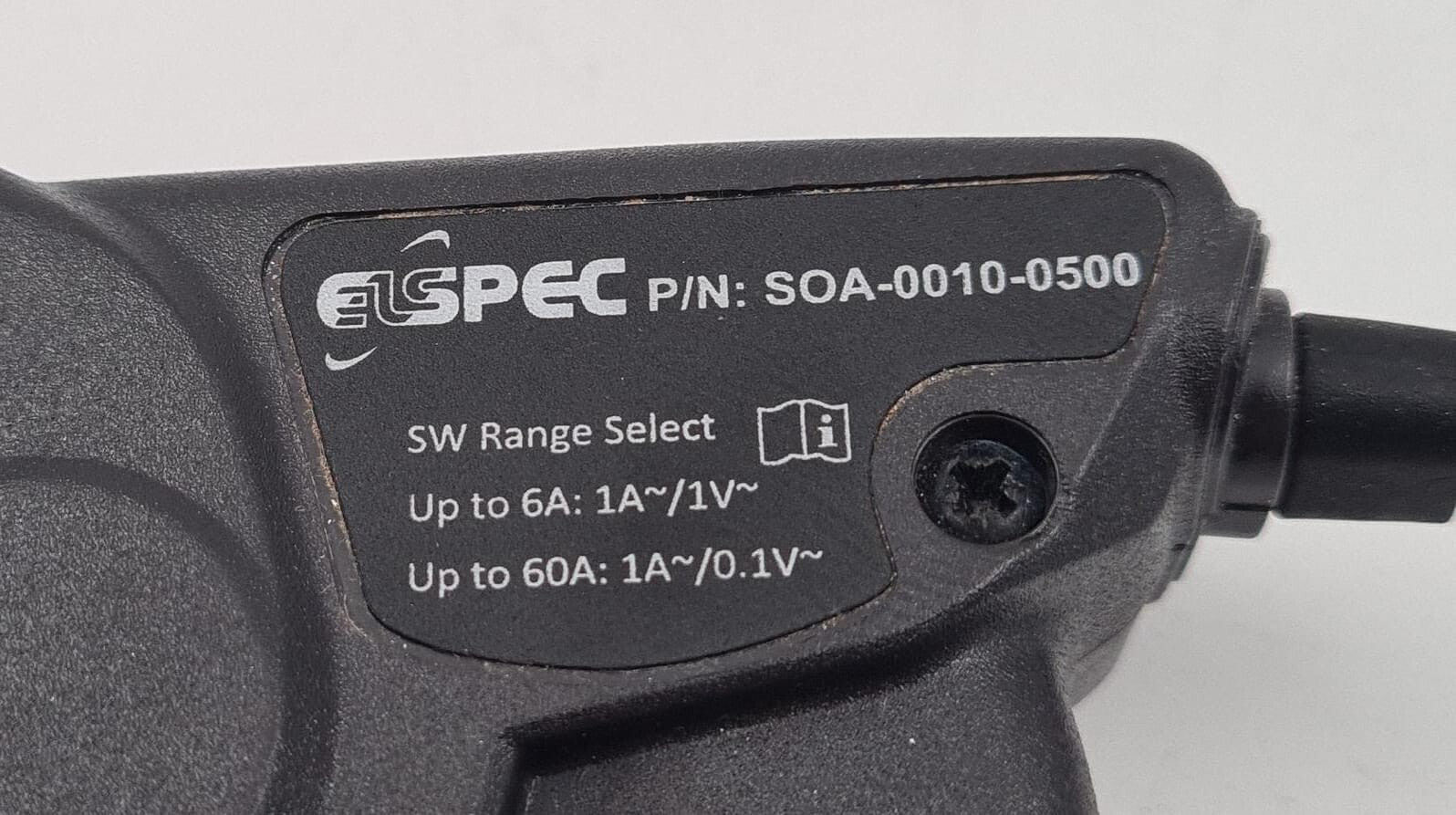 Elspec SOA-0010-0500 Clamp On Current Probe