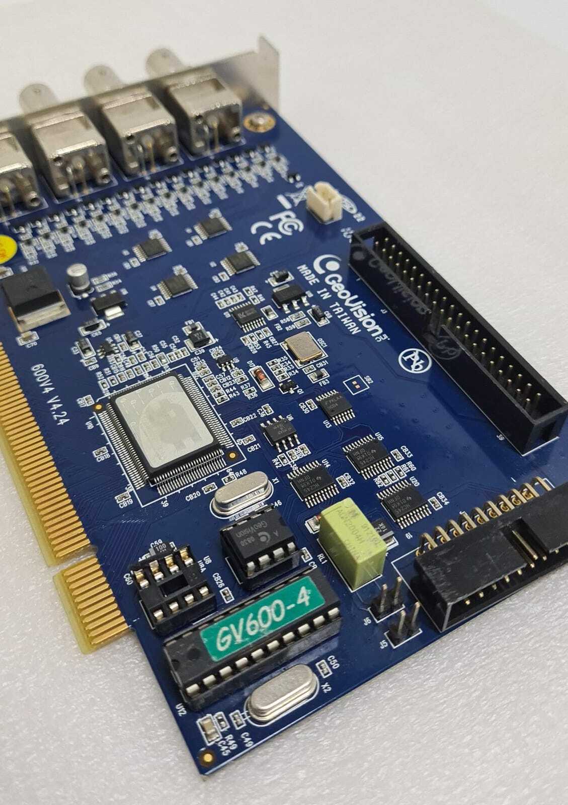 GeoVision 600V4 V4.24 / V4.22 GV-600 GV600-4 4-Channel PCI Capture Card