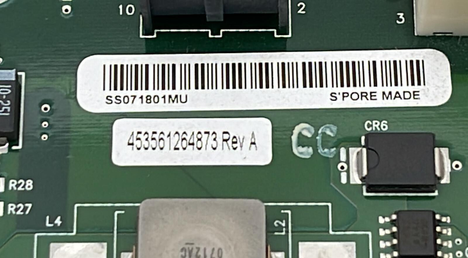 Philips iU22 Ultrasound SPD Board Assy 453561264873 Rev A PCB