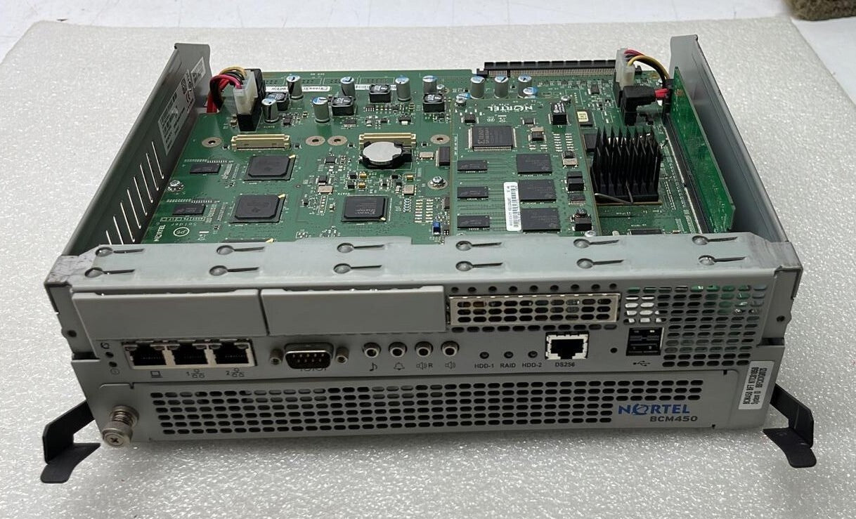 NORTEL BCM450 NTC01050 & CEC Capacity Expansion Daughter Card & INTEL Z-U130