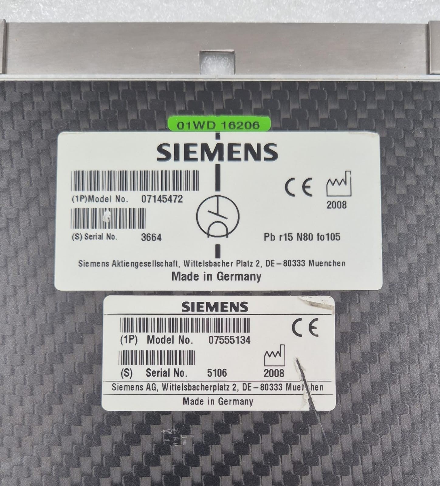 SIEMENS 07145472 / 07555134 Pb r15 N80 f0105 GRID Detector for AXIOM ARTIS
