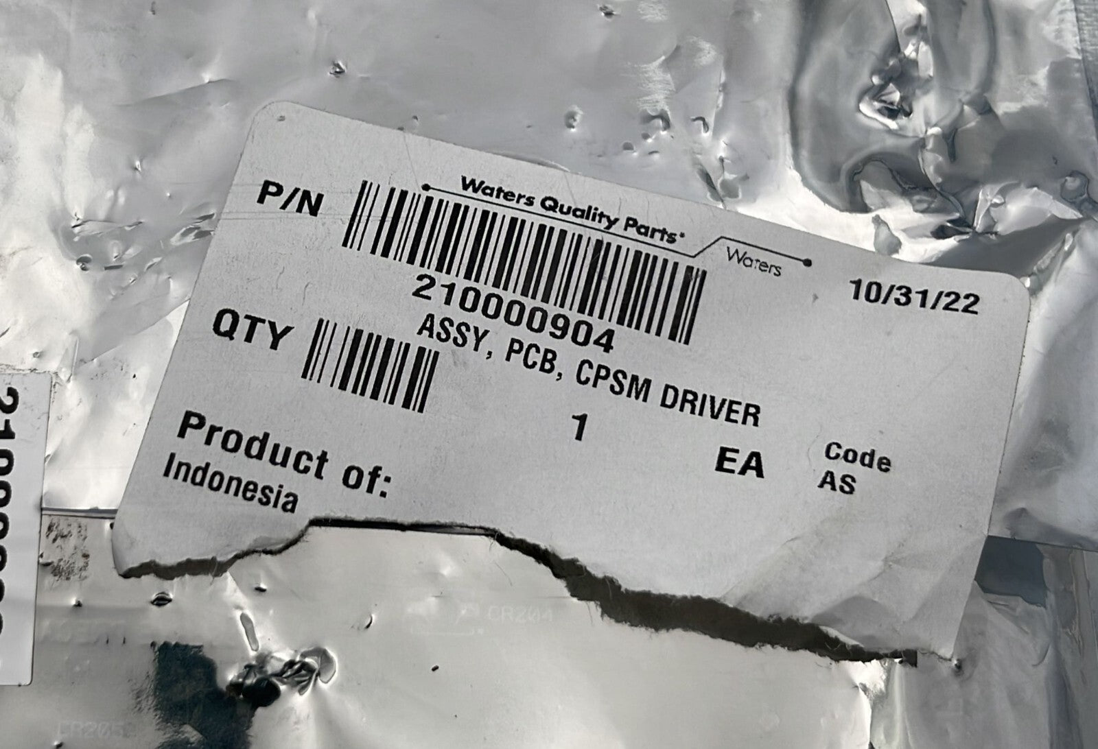 Waters Alliance 210000904 CPSM  Driver Board PCB 510000904