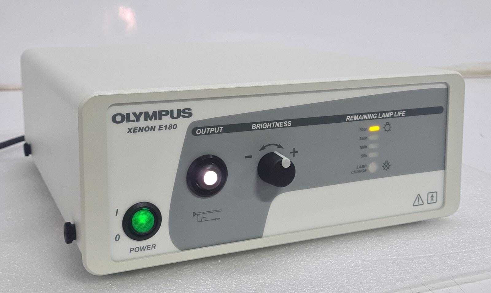 OLYMPUS XENON E180 Endoscope Light Source WA58675A +500 Hours Lamp!