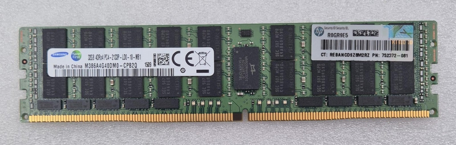 [LOT 14 PCS] SAMSUNG 32GB 4DRx4 PC4-2133P M386A4G40DM0-CPB2Q DDR4 MEMORY RAM *HP