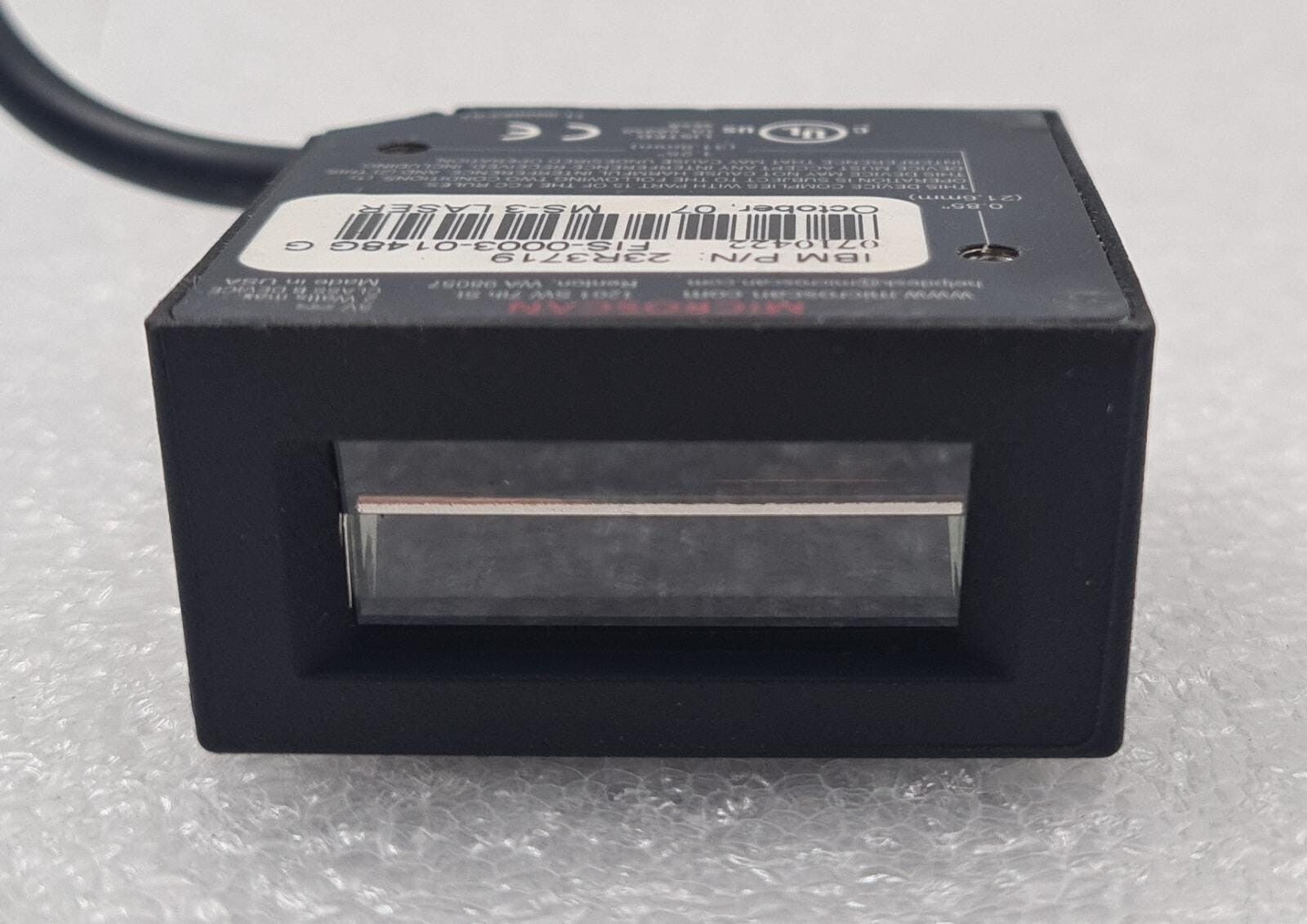 OMRON MICROSCAN MS-3 LASER Barcode Scanner FIS-0003-0148G G IBM P/N 23R3719