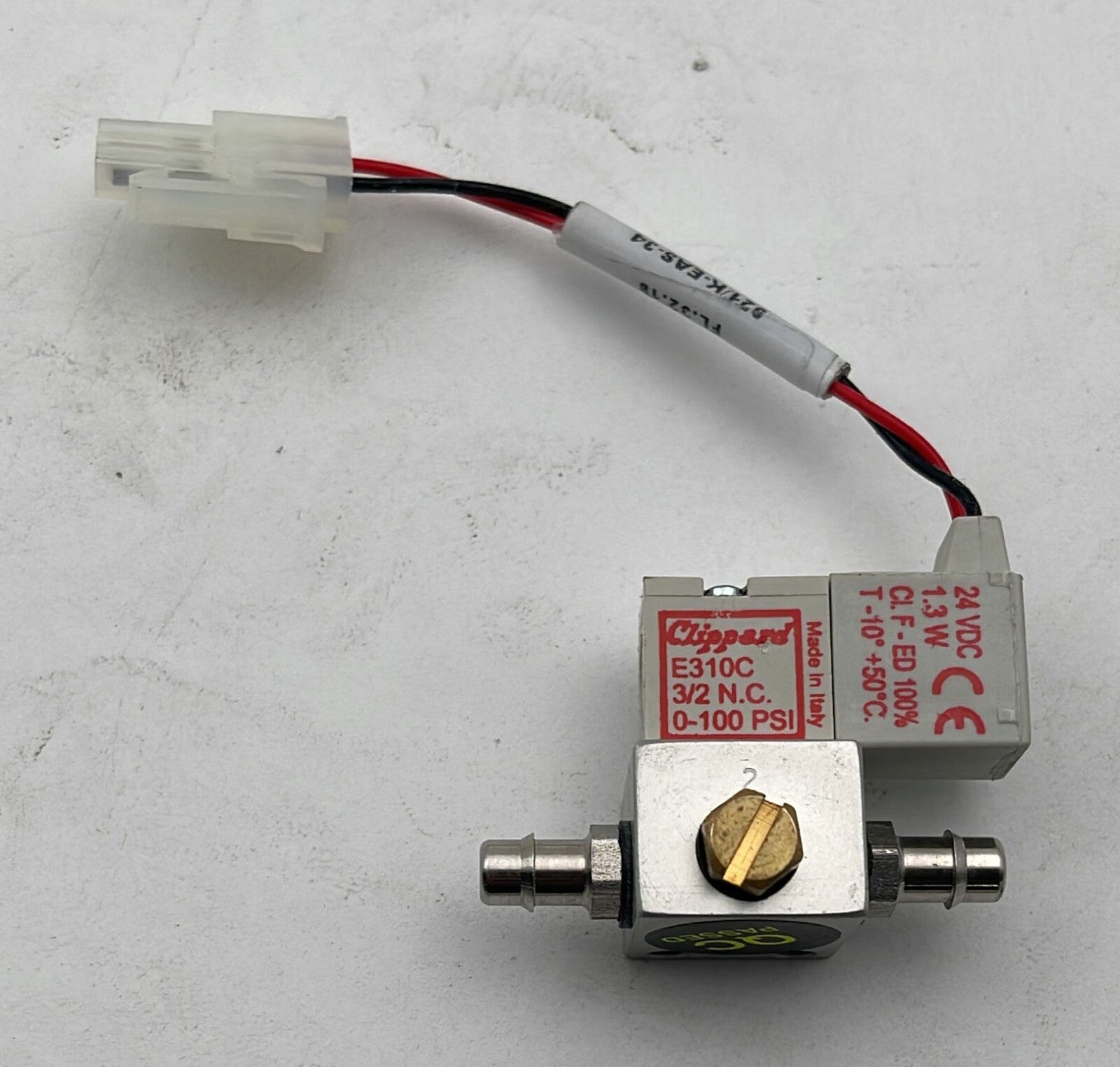 [LOT OF 6] Clippard E310C 3/2 N.C 0-100 PSI Valve