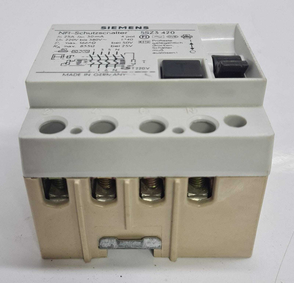 Siemens NFI-Protection Switch 5SZ3 420 Circuit Breaker
