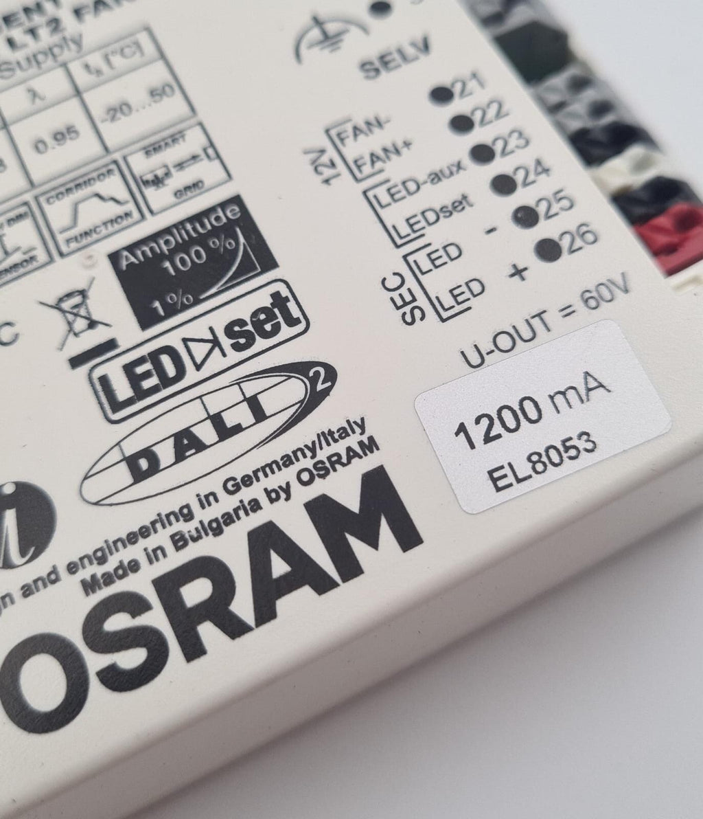 OSRAM OPTOTRONIC Intelligent OTi DALI 50/220-240/1A4 LT2 FAN NFC 55W Led Driver