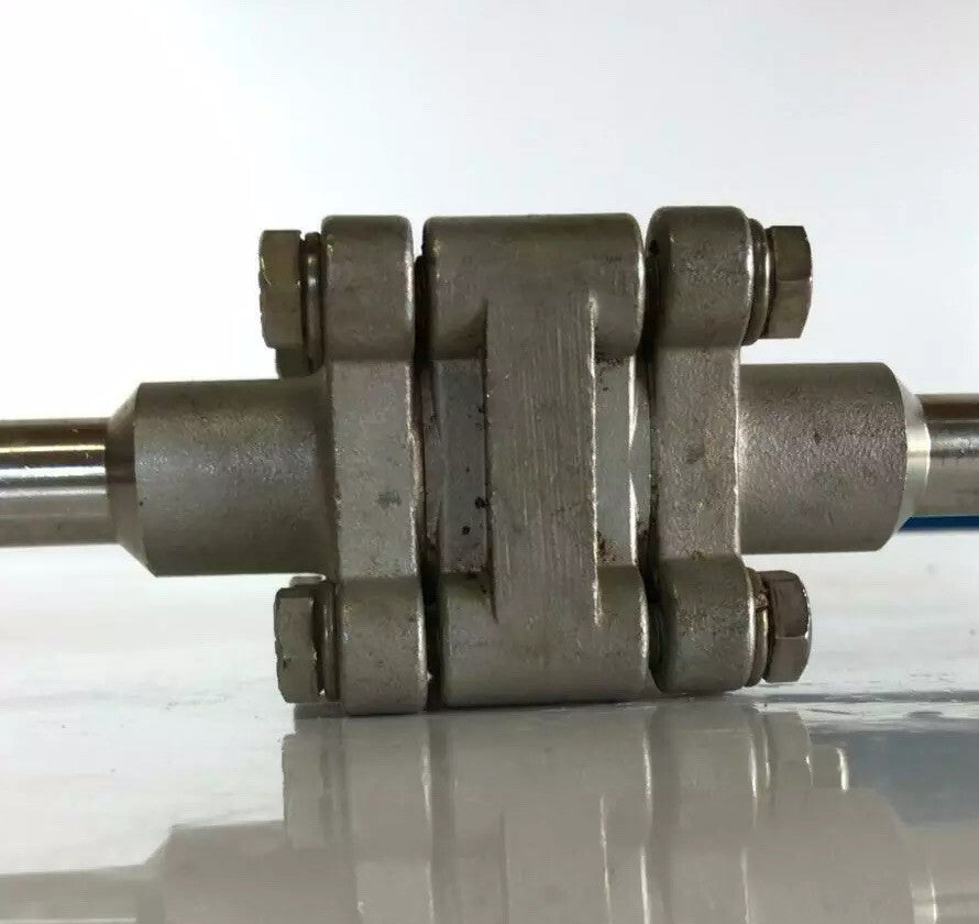 Flow- Tek 1/4"F 1/2"R CF8M Ball Valve, 1000 Wog, Cf8M 1440WOG DN8F ND 15R