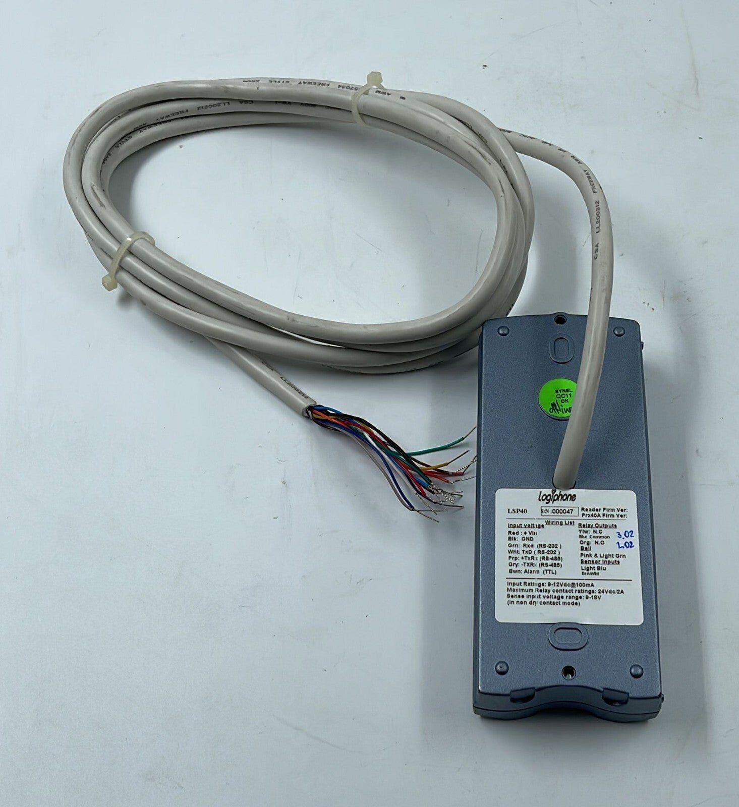 Synel Proximity Reader SY PRX-40 PRX-40A