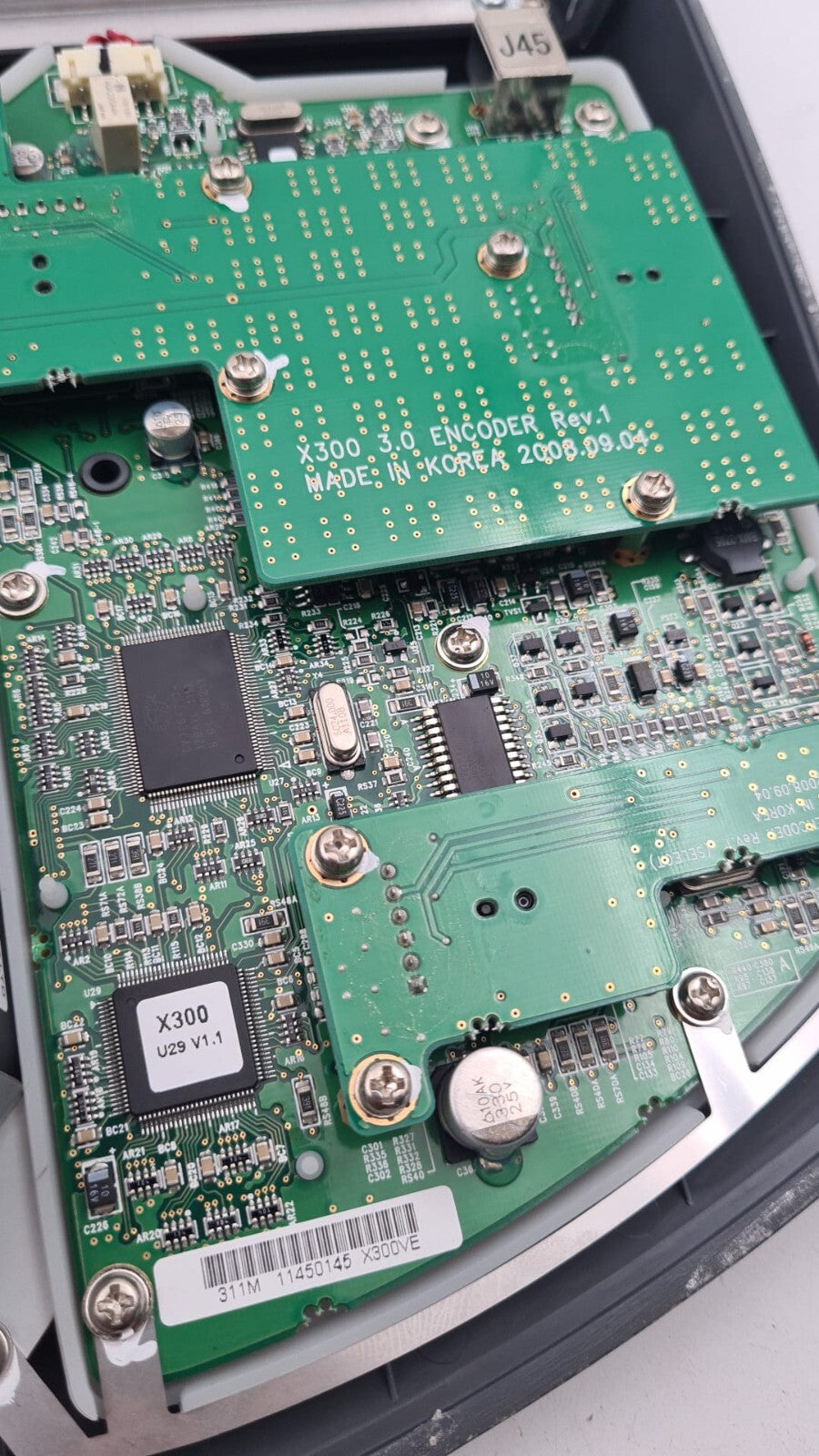 Siemens ACUSON X300 Ultrasound Keyboard Assembly 10348373 10429359