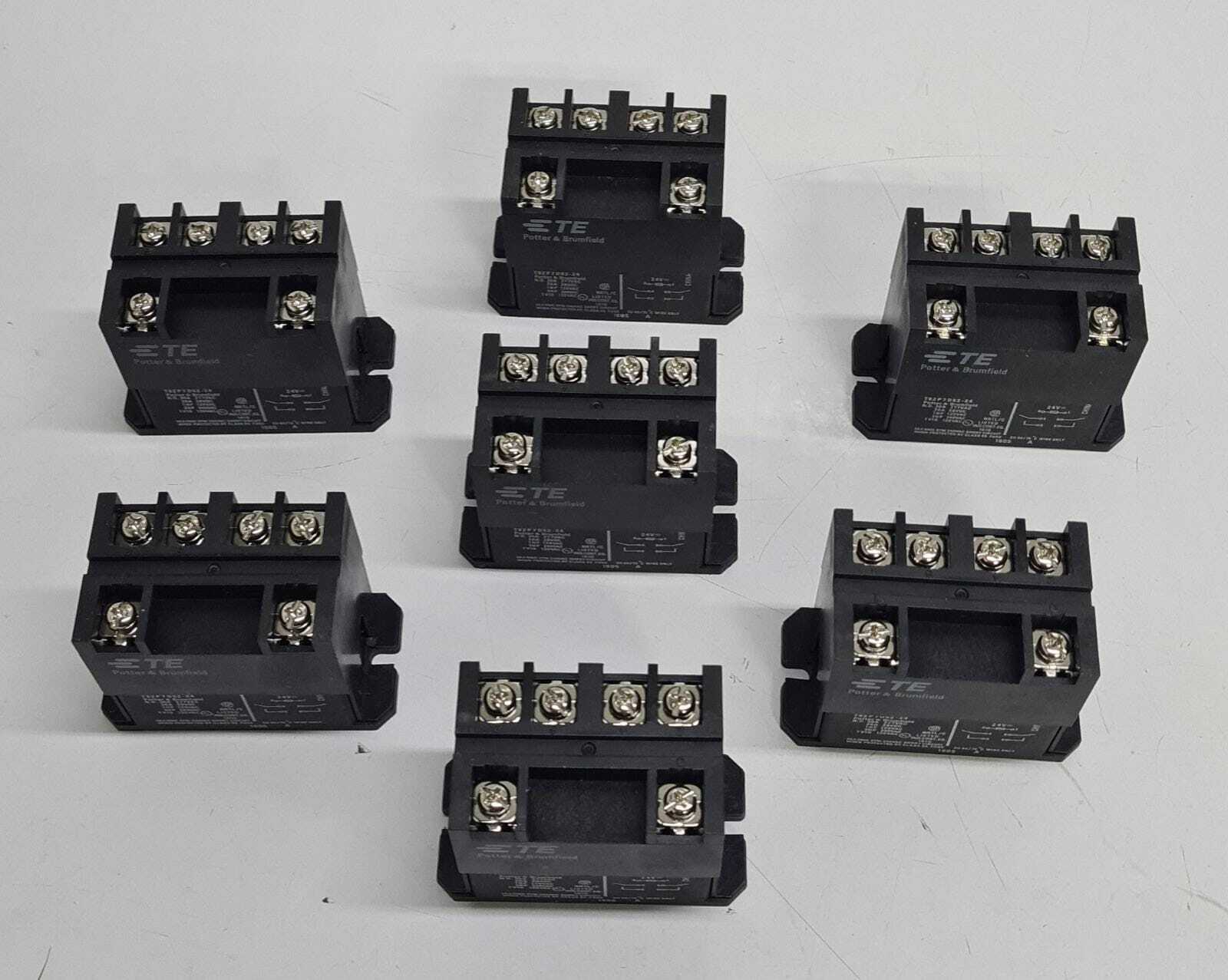 [LOT OF 7] NEW - Potter & Brumfield TE CONNECTIVITY T92P7D52-24 POWER RELAY