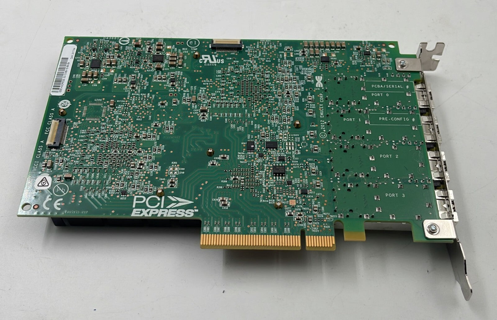 PCI EXPRESS P007976-41H 4-Port KCC-REM-EMU-P007976